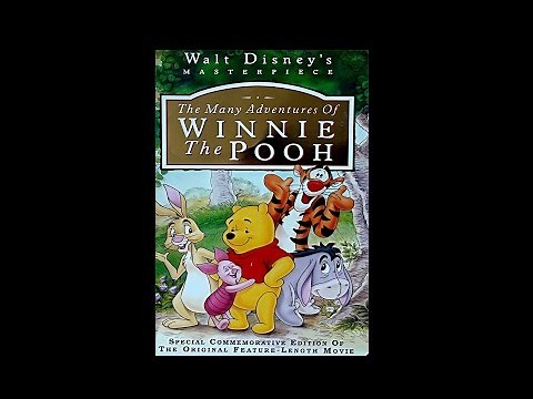 Digitized opening to The Many Adventures of Winnie the Pooh (USA VHS)