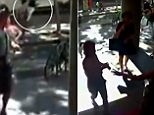 Chilling CCTV of van-attack on Las Ramblas shows instant panic