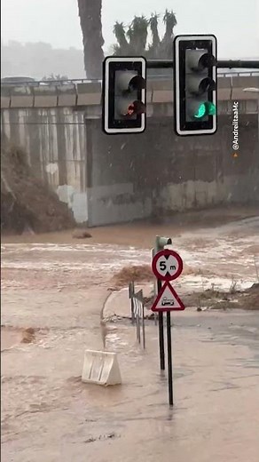 Torrential rainstorm floods roads in Spain's Murcia | REUTERS