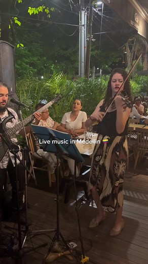 Live Music Thrives in Medellin at Night