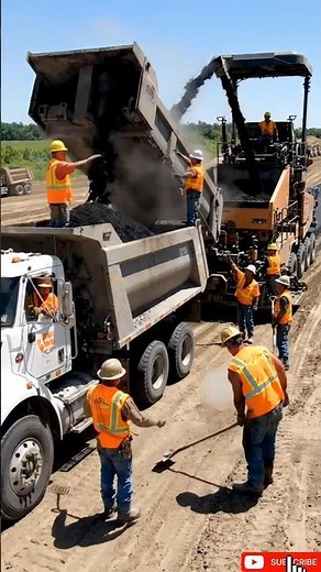 Road Construction Full Process in Minutes (Timelapse)