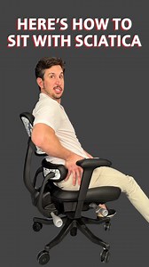 54K views · 900 reactions | Sitting with sciatica? It’s not just...