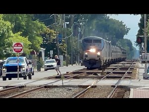 Person almost gets hit by Amtrak train. Ashland, Virginia (read description)
