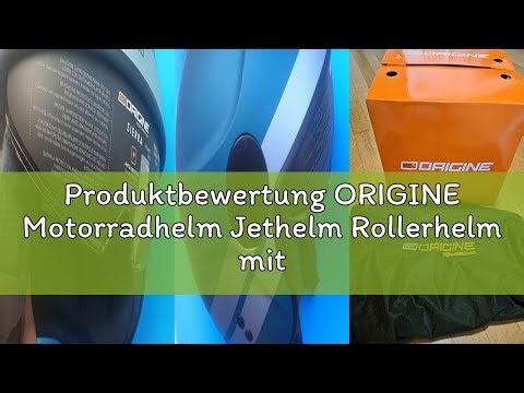 Produktbewertung ORIGINE Motorradhelm Jethelm Rollerhelm mit Visier ECE Zertifizierung