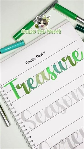 How to do calligraphy for beginners with brush pen, lettering tutorial #calligraphy #art #lettering