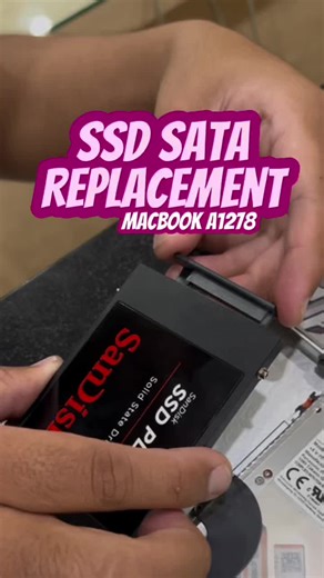 MacBook A1278 SSD Replacement Guide