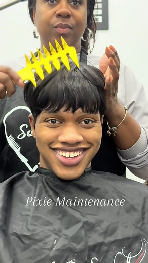 Mushroom Pixie Cut Transformation with @Sooshthatchic