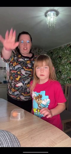 Fun Kitchen Challenge with Orange and Container