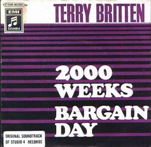 Terry Britten - 2000 Weeks / Bargain Day
