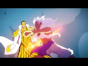 Luffy Gear 5 vs Kizaru & Zoro vs Luccy full fight「One Piece Egghead Island Arc AMV 」 「4K 60FPS」