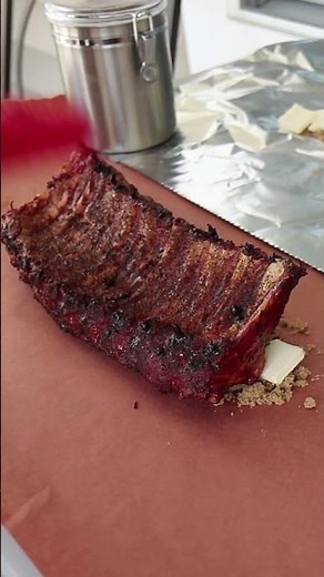 Wrapping Ribs Test - Butchers Paper vs Foil