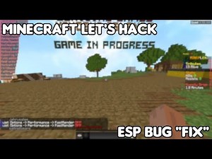 ESP Bug "Fix" | Minecraft Let's Hack | Free Minecraft Hack Client