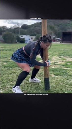 scotland's one of famous game cabar toss.......#scottland