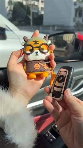 Auto Parts and Supplies Mall on Instagram: "Give your car keys a new look! This cute little tiger-shaped silicone key cover is not only incredibly stylish but also effectively protects against dust and scratches. The adorable tiger design will brighten your driving experience every time you drive—it's just too cute! #CarEssentials #SoCute #CarKeyCover #CartoonKeyCover"