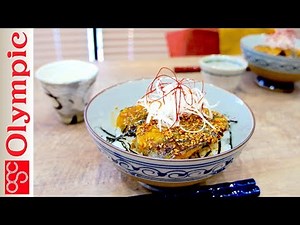 オリンピックの超簡単レシピ アジの照り焼き丼の作り方