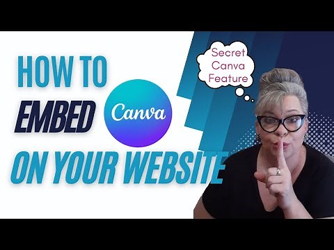 How To Embed Your Canva Designs & Documents On Your Website