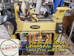 Powermatic 2014 Lathe Review - A test and Pros and Cons