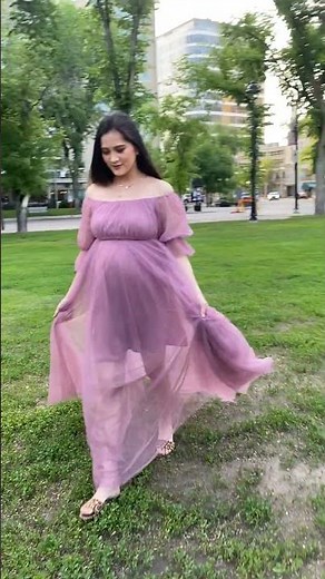 my Maternity Gown/Dress from SHEIN 💜