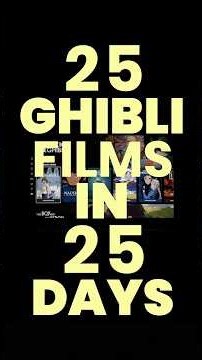 NIGHT 16!!! watching and ranking every studio ghibli film! 🍿
