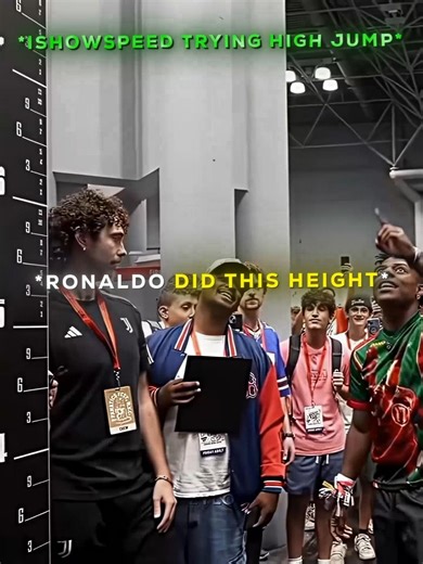 IShowSpeed Broke Ronaldo’s High Jump Record 😳🔥