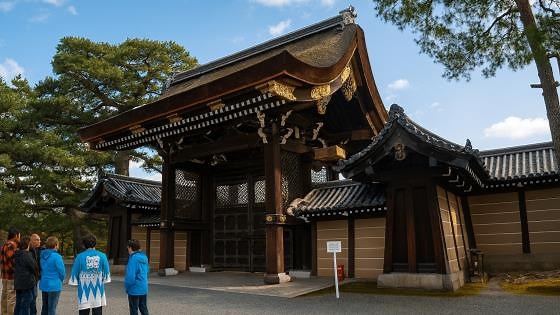 Virtual Tour of Kyoto Imperial Palace – Walking in Japan (4K)