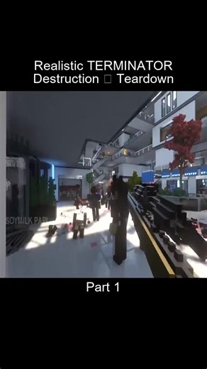 Part_1 Realistic TERMINATOR Destruction Teardown