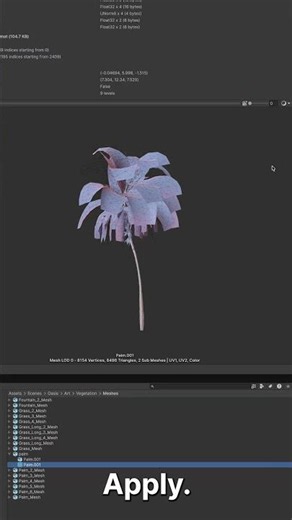 Generate mesh LODs on import