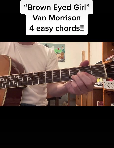 Learn How to Play the Brown Eyed Girl Guitar Intro Easily