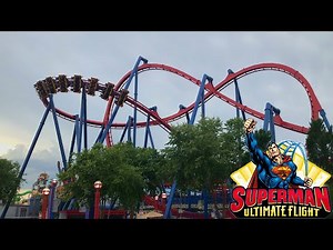 Superman: Ultimate Flight (4K OFF Ride POV)- Six Flags Over Georgia, Atlanta, GA