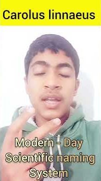 Who was Carolus Linnaeus ? #reels #education #biology #taxonomy || Desen ||