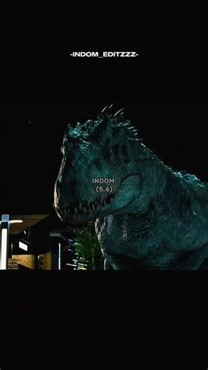 D-Rex vs Indominus Rex(Fully Grown) | #jurassicworld #indominusrex #edit