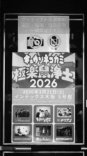 Behind the Scenes｜2026.3.21 極楽鼠浄土2026 #Alexandros #キュウソネコカミ #極楽鼠浄土2026