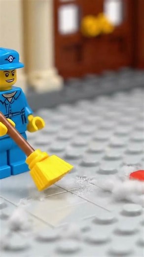 LEGO Tiny Task: Road Cleanup Turns Into Total Disaster