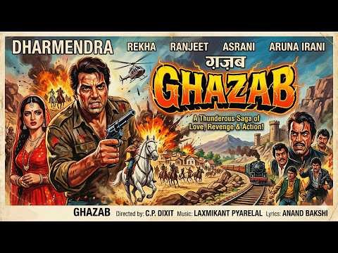 Ghazab (1982) Blockbuster Full Movie | Dharmendra, Rekha, Aruna Irani