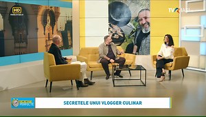 "Dimineţi perfecte" cu Anca şi Vlad De L-V, de la 9.00 pe TVR Iaşi şi TVR 3 Bărbosu', Ovidiu Ţigănuş, celebrul vlogger culinar a povestit cum a început să posteze rețete pe net! | TVR Iasi