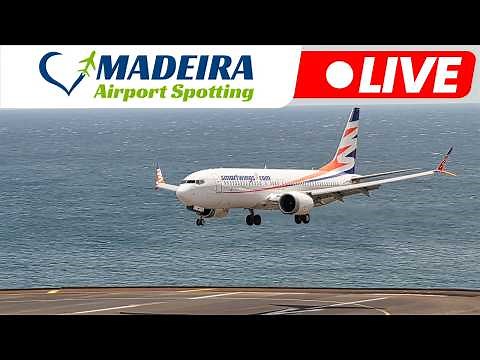 LIVE Action at Madeira Island Airport 05.08.2026