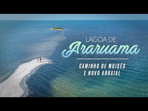 LAGOA DE ARARUAMA - Caminho de Moisés e Novo Arraial. Paraísos praticamente secretos!😲💚
