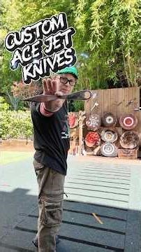 More Custom made Ace Jet Throwing Knives