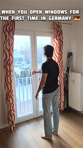 How Windows Open in Germany 🇩🇪 |#lifeingermany #abroadlife #windows #home #unique #germanengineering