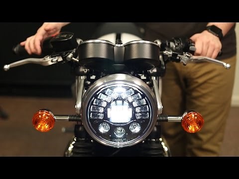 Triumph Modern Classic LED Headlight Upgrade Installation