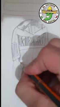 How to Draw Judge Dredd ⚖️🔥 | Quick Pencil Sketch ✏️ | Mexican Style 🇲🇽 | The Nopal Studio