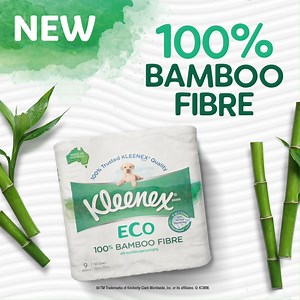 9K views · 85 reactions | Introducing Kleenex ® Eco Toilet Paper, made with 100% bamboo fibre and wrapped in recyclable paper packaging. | Kleenex AUNZ | Facebook