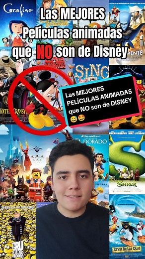 Las Mejores Películas Animadas que No son de Disney
