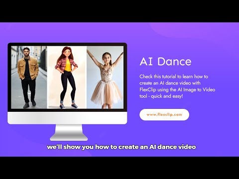 How to Create an AI Dance Video Using FlexClip