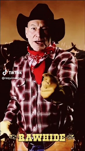 Patrick Stewart Sings Rawhide Theme Song