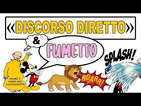 💭💡💤 IL FUMETTO e IL DISCORSO DIRETTO - Tipi di Nuvoletta, Onomatopee, Storia e Origini del Fumetto 📖