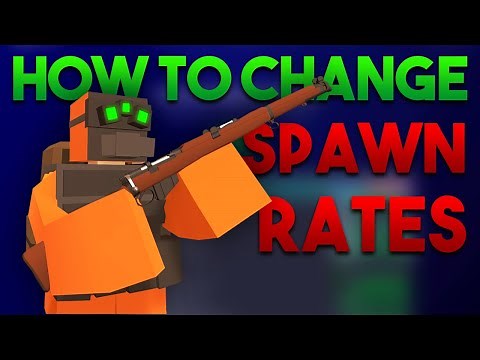 How To Change Unturned Spawn Rates