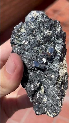Numerous Lead & Zinc Ore Crystals from Bulgaria