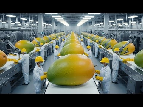 Mango Slice Processing: Complete Factory Manufacturing Process from Farm to Packaged Slices