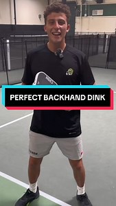 How to hit a perfect backhand dink in pickleball! 🏆🥇 1️⃣ Align feet toward target. 2️⃣ Locked out elbow cocked wrist. 3️⃣ Spin is created from paddle angle, not chop. #pickleball #pickleballlife #pickleballtips #pickleballrocks #pickleballaddict #pickleballaddiction #pickleballislife | Tanner.Pickleball